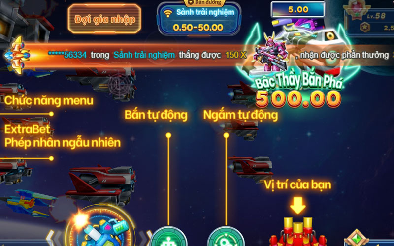 Bắn cá vũ trụ 3